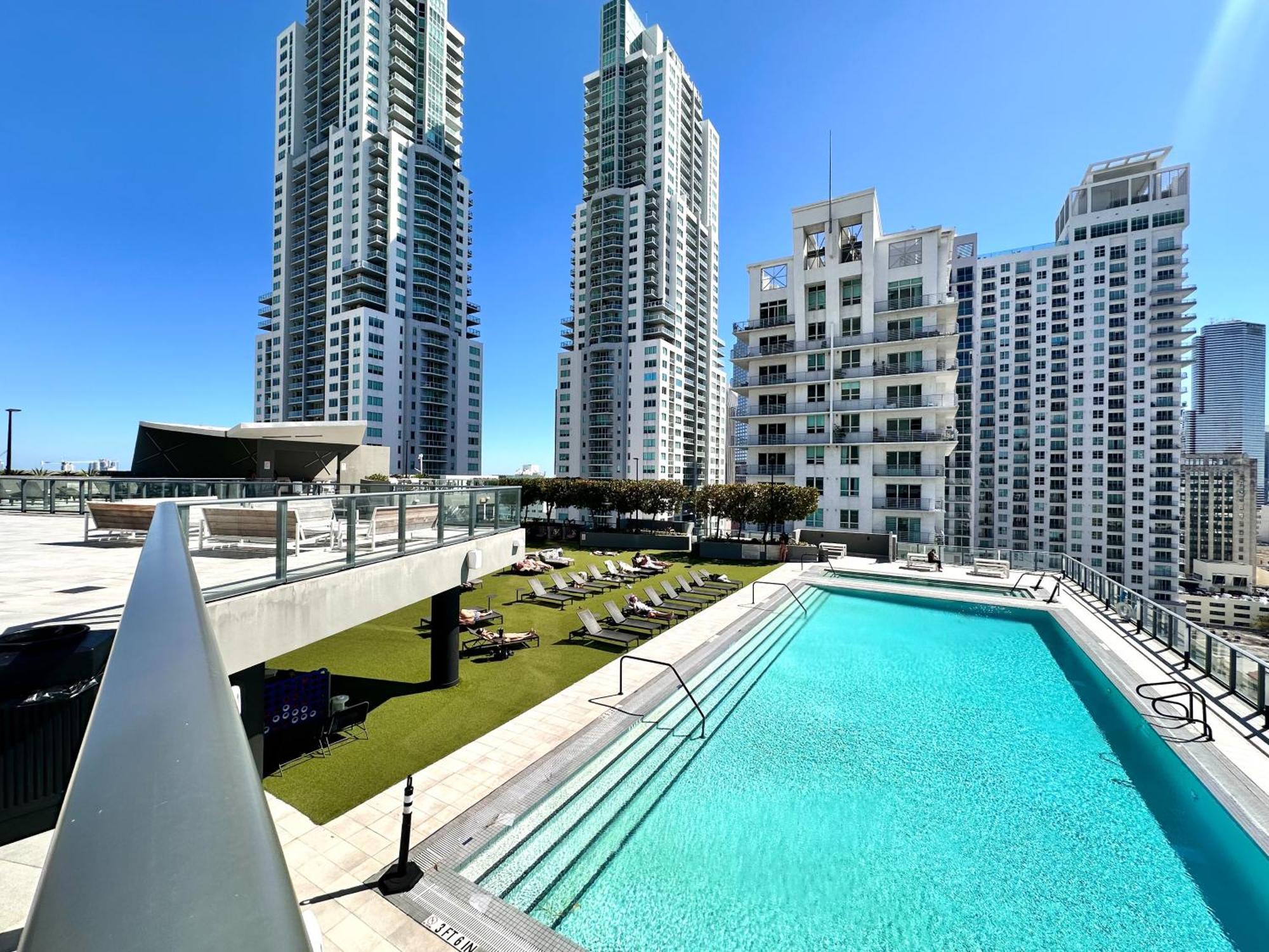 Luxury Loft - Free Parking - Ocean View - Brickell Downtown Apartman Miami Kültér fotó