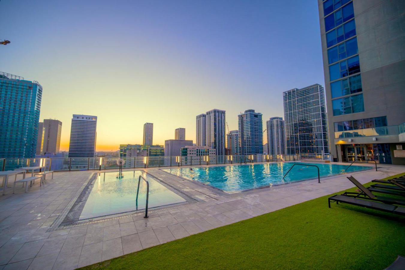 Luxury Loft - Free Parking - Ocean View - Brickell Downtown Apartman Miami Kültér fotó