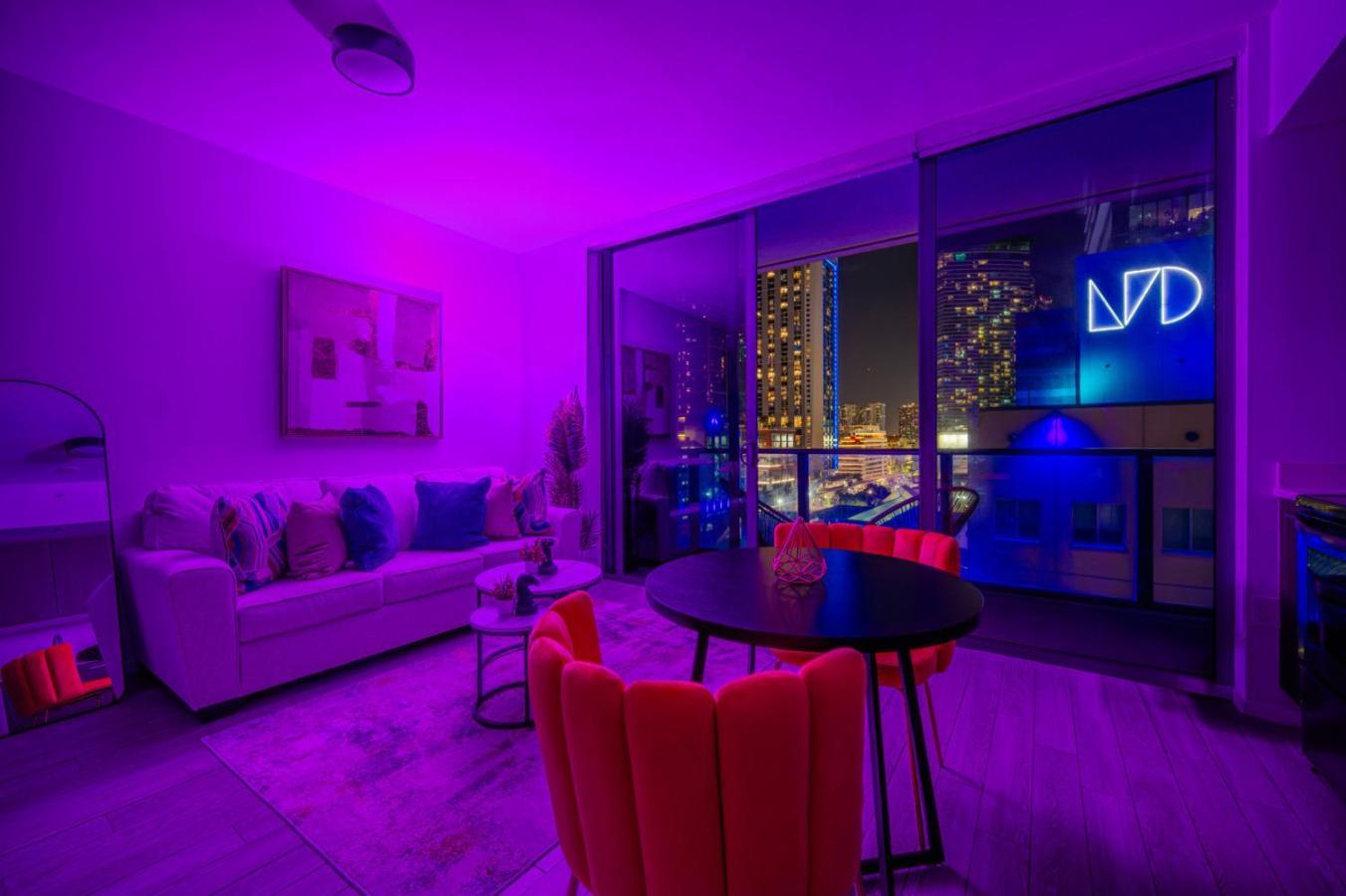 Luxury Loft - Free Parking - Ocean View - Brickell Downtown Apartman Miami Szoba fotó