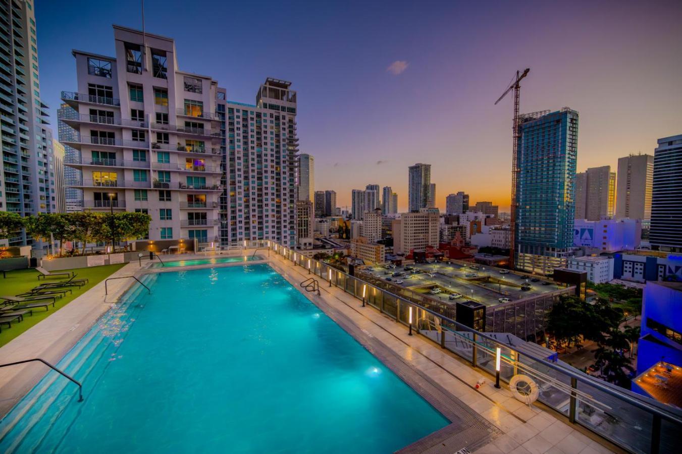 Luxury Loft - Free Parking - Ocean View - Brickell Downtown Apartman Miami Kültér fotó