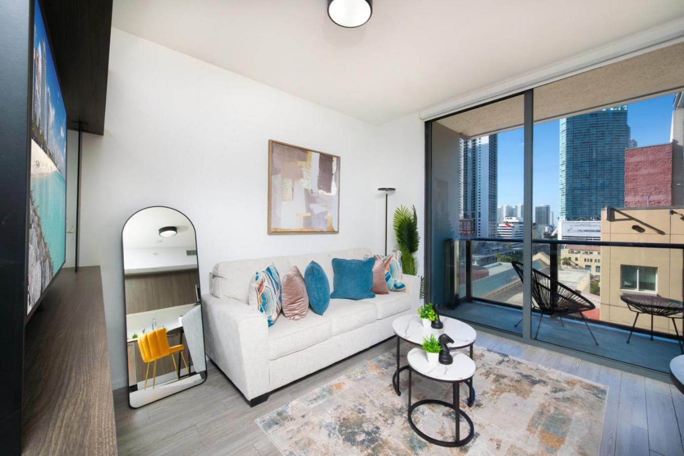 Luxury Loft - Free Parking - Ocean View - Brickell Downtown Apartman Miami Szoba fotó