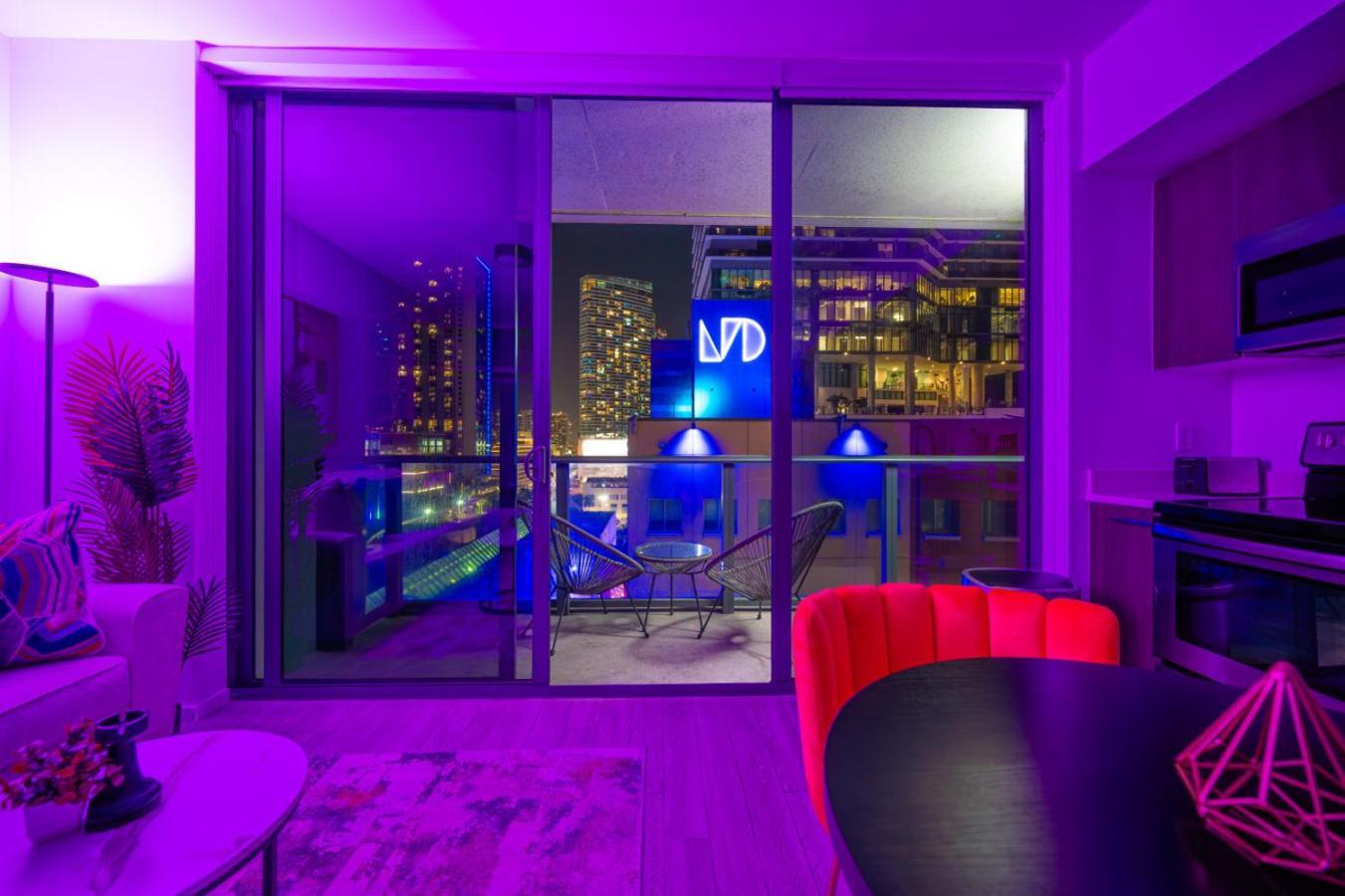 Luxury Loft - Free Parking - Ocean View - Brickell Downtown Apartman Miami Szoba fotó