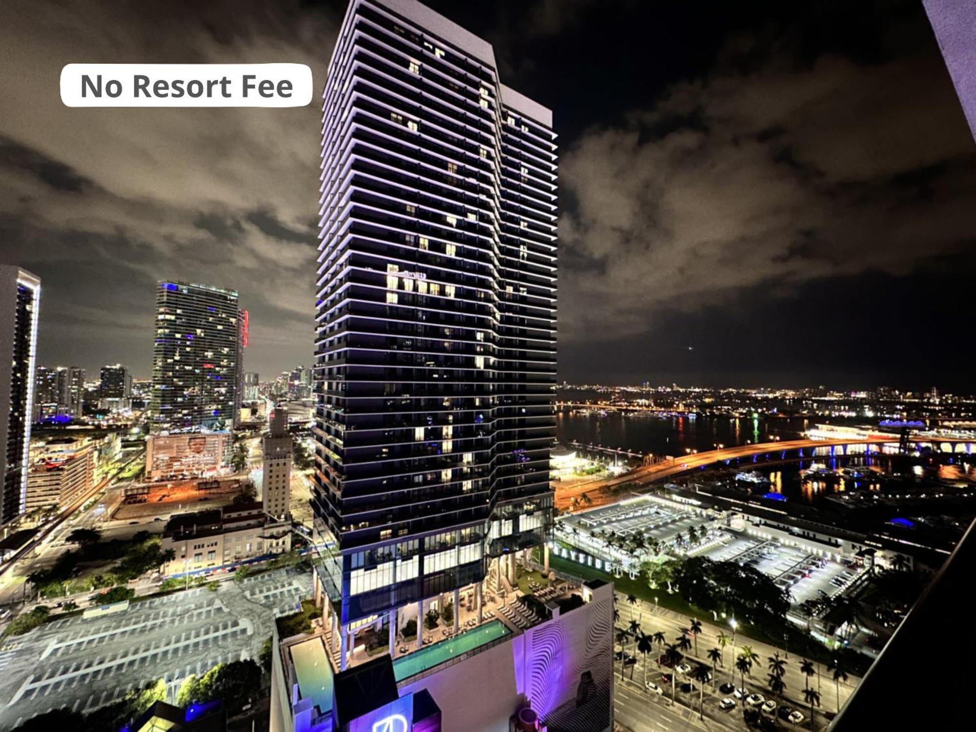 Luxury Loft - Free Parking - Ocean View - Brickell Downtown Apartman Miami Kültér fotó