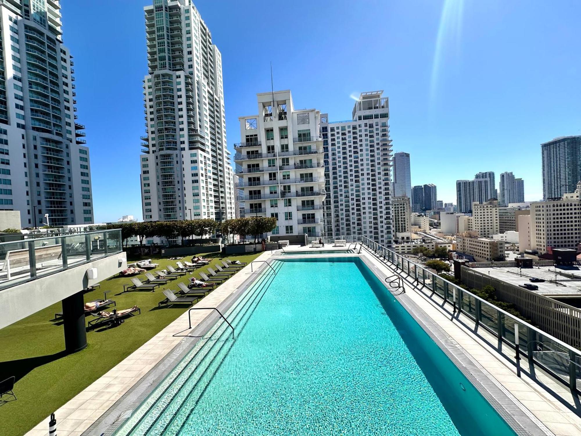 Luxury Loft - Free Parking - Ocean View - Brickell Downtown Apartman Miami Kültér fotó