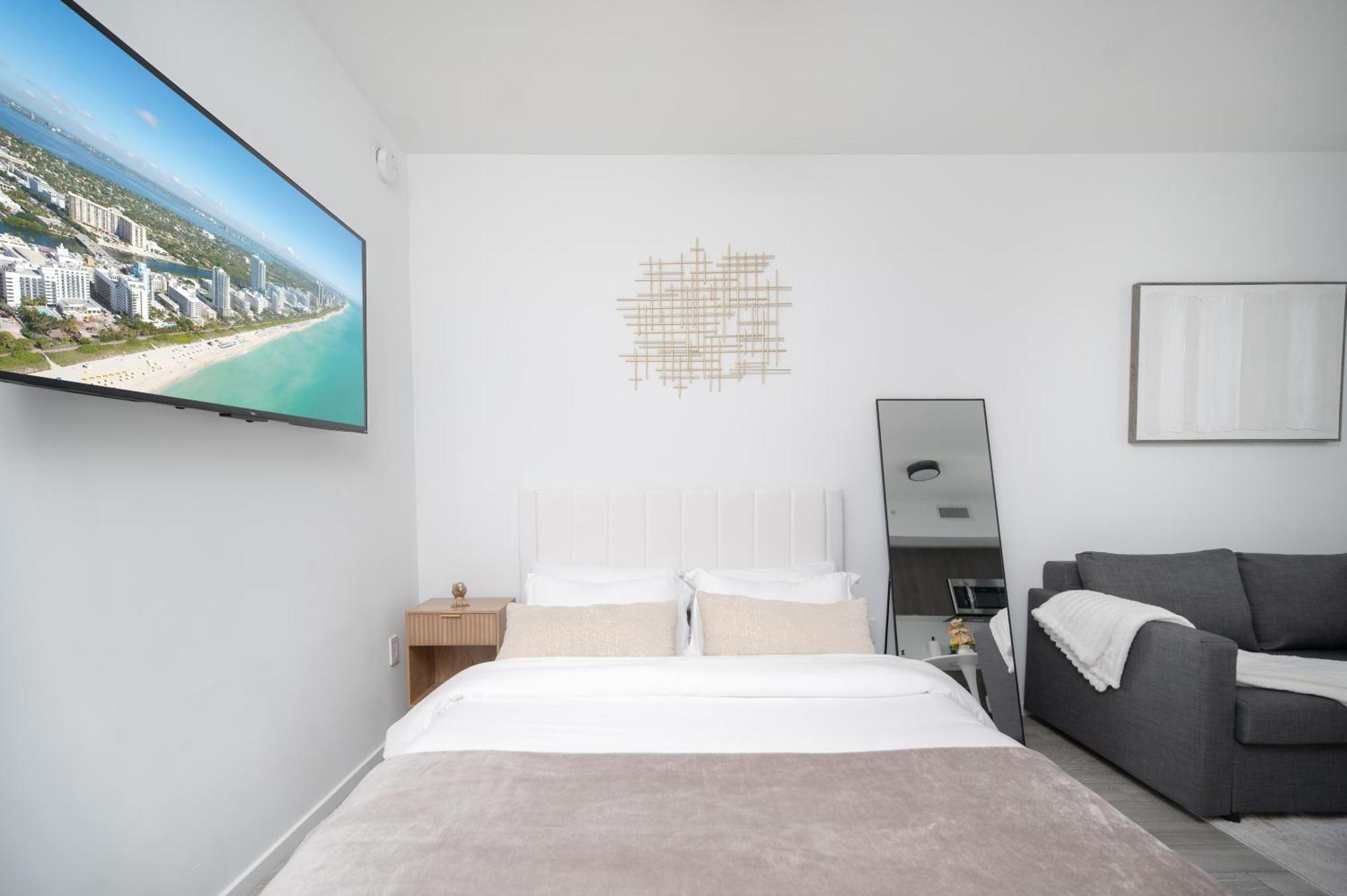 Luxury Loft - Free Parking - Ocean View - Brickell Downtown Apartman Miami Kültér fotó